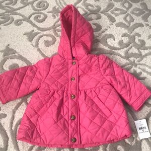 COPY - Baby girls quilted coat